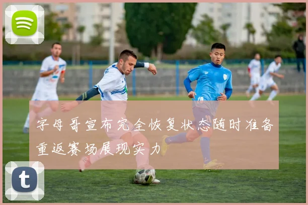 字母哥宣布完全恢复状态随时准备重返赛场展现实力