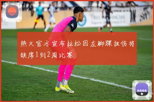 热火官方宣布拉松因左脚踝扭伤将缺席1到2周比赛